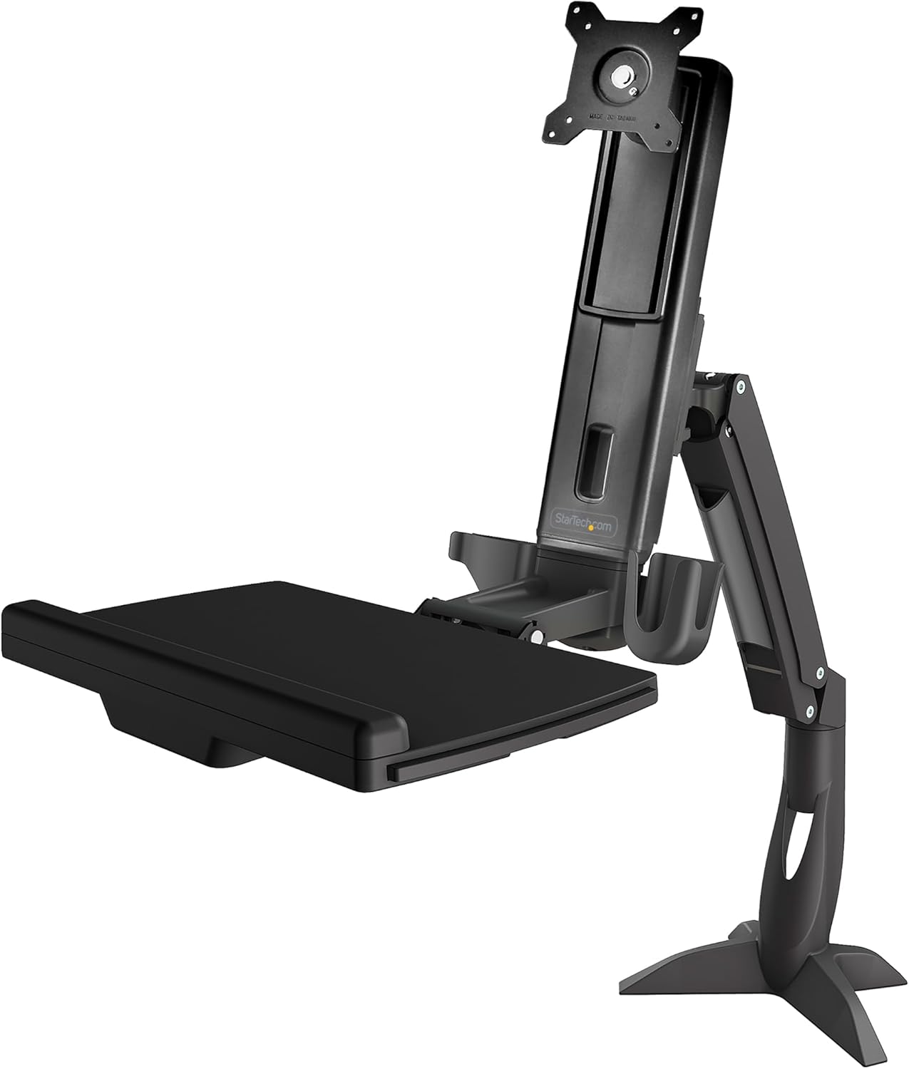 Spinew Drag‑Free Sit‑Stand Monitor Arm Combo