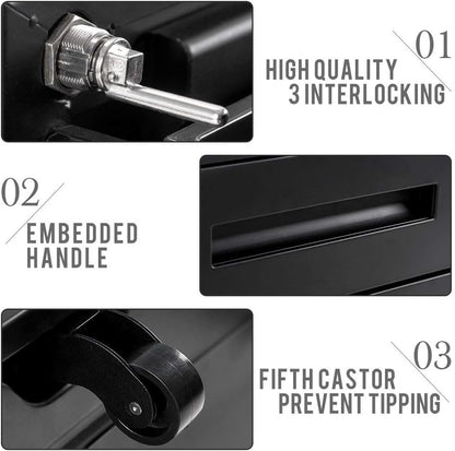 Spinew Executive File & Drawer Pedestal