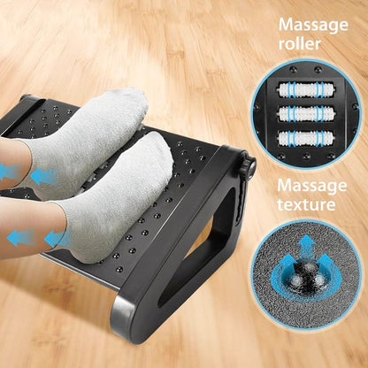 Spinew Footrest + Ergonomic Support Cushion Set
